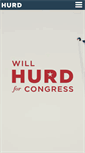 Mobile Screenshot of hurdforcongress.com