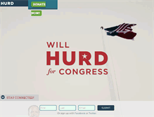 Tablet Screenshot of hurdforcongress.com